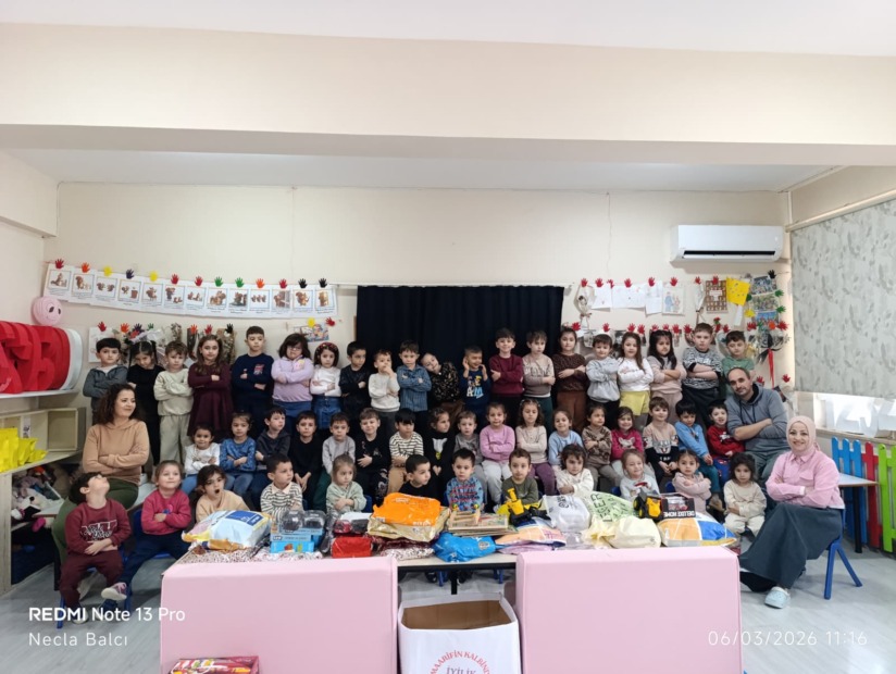 Gemlik’te Miniklerden Büyük İyilik: “Maarif’in Kalbinde İyilik Kumbarası” Projesi