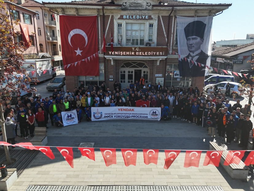 DOĞA YÜRÜYÜŞÜNE YENİŞEHİRLİLERDEN BÜYÜK İLGİ