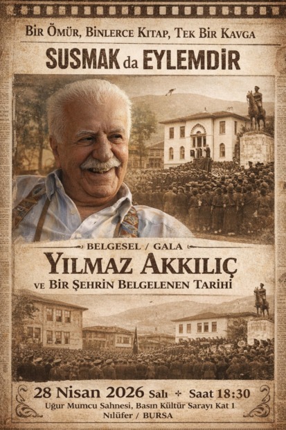 Tarihi buluşmaya davetlisiniz! Yılmaz Akkılıç Belgeseli ve Ödül Töreni