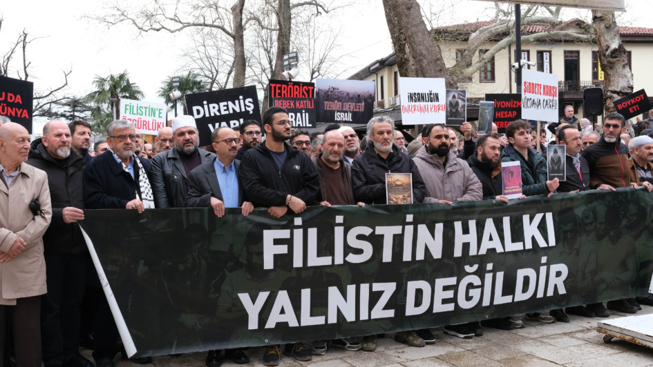 BURSA GÖNÜLLÜ KURULUŞLAR PLATFORMU’NDAN FİLİSTİN ÇAĞRISI