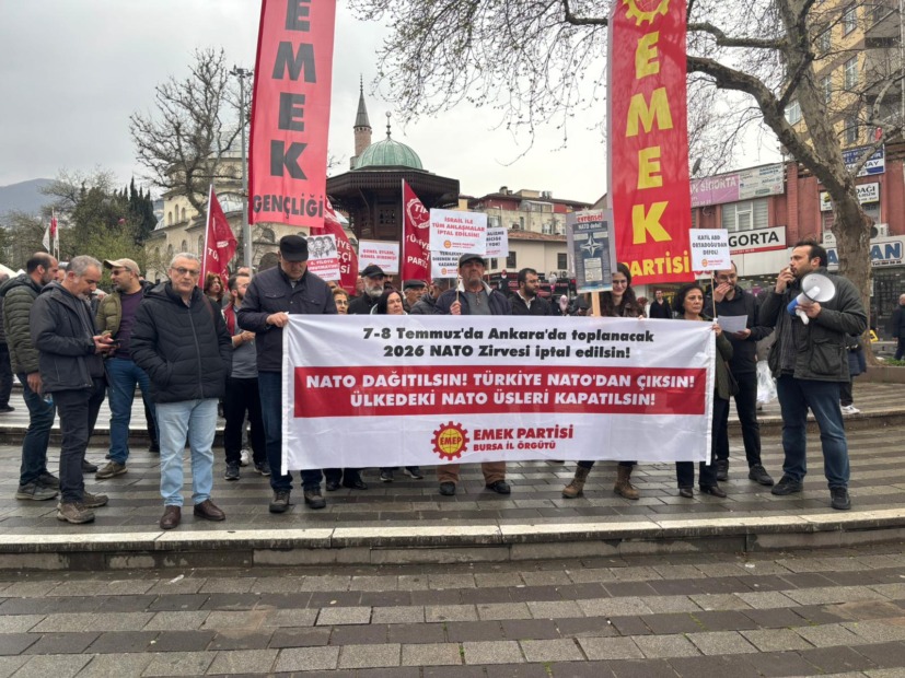 EMEP Bursa: “Emperyalist-siyonist saldırganlığa karşı NATO dağıtılsın”
