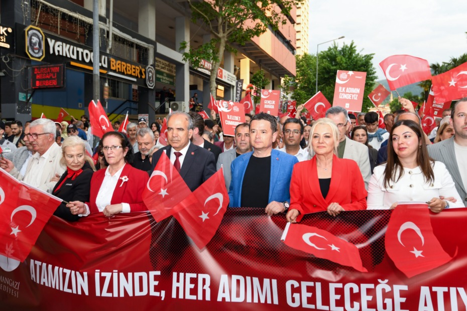 Osmangazi’de 19 Mayıs Ruhu Gençlerle Yükseldi