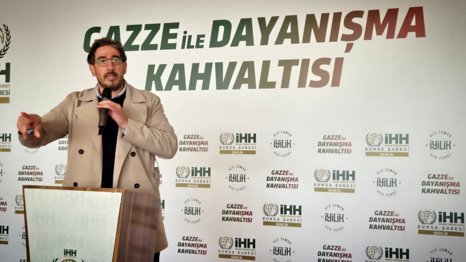 Gemlik’ten Gazze’ye Selam Gönderildi