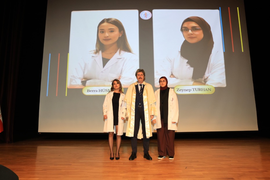 Geleceğin veteriner hekimleri beyaz önlüklerini giydi