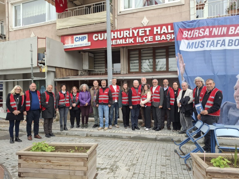 CHP SAHAYA İNDİ: ESNAF ZİYARETLERİ BAŞLADI