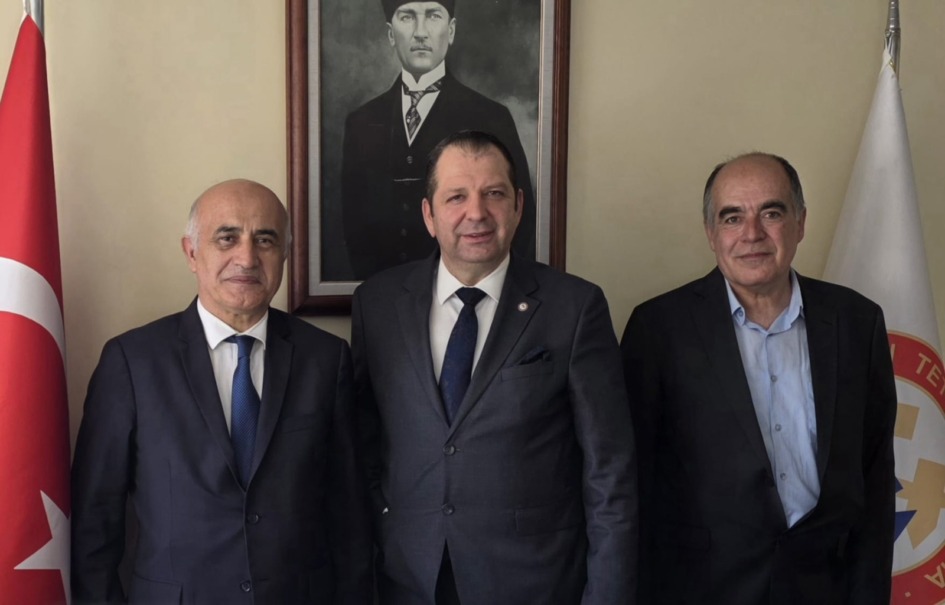 Gemlik Kaymakamı Canbaba’dan Balıkesir MTA Bölge Müdürlüğü ve Gemlik Bölge Liman Başkanına ziyaret