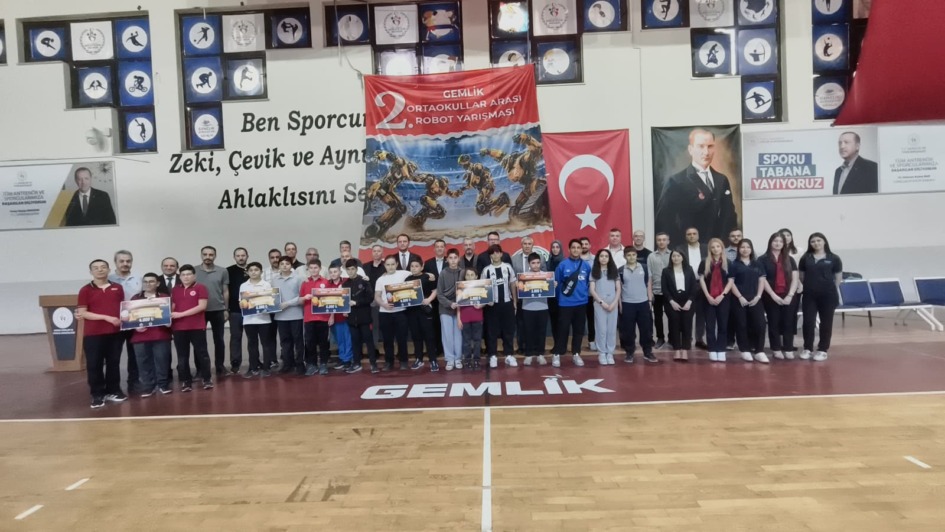 Gemlik 2.Robot Yarışması Yapıldı