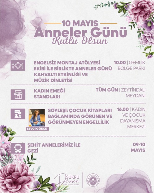 Anneler İçin En Güzel Gün Gemlik’te