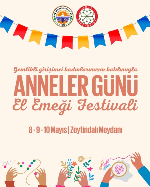 Gemlik’te Anneler Günü El Emeği Festivali