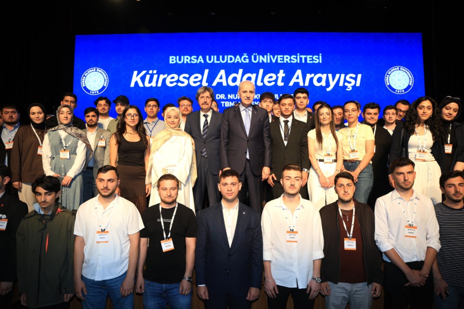TBMM Başkanı Prof. Dr. Numan Kurtulmuş BUÜ’de küresel adalet arayışına dair konuştu
