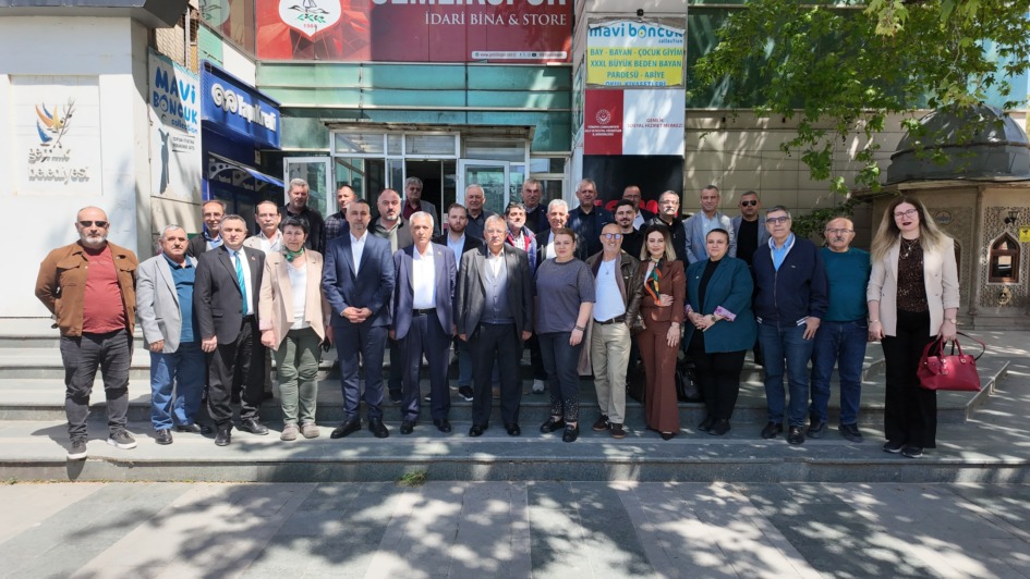 SEDAT AKKUŞ MUHTARLARLA BULUŞTU: “HER ZAMAN SAHADA MUHTARLARIMIZIN YANINDAYIZ”