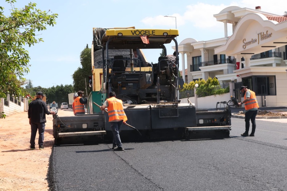 Osmangazi Belediyesi 900 Ton Asfalt Döktü