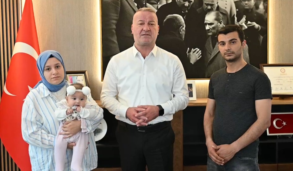 BAŞKAN KARABATI’DAN SMA HASTASI EFLİN BEBEK İÇİN DESTEK ÇAĞRISI