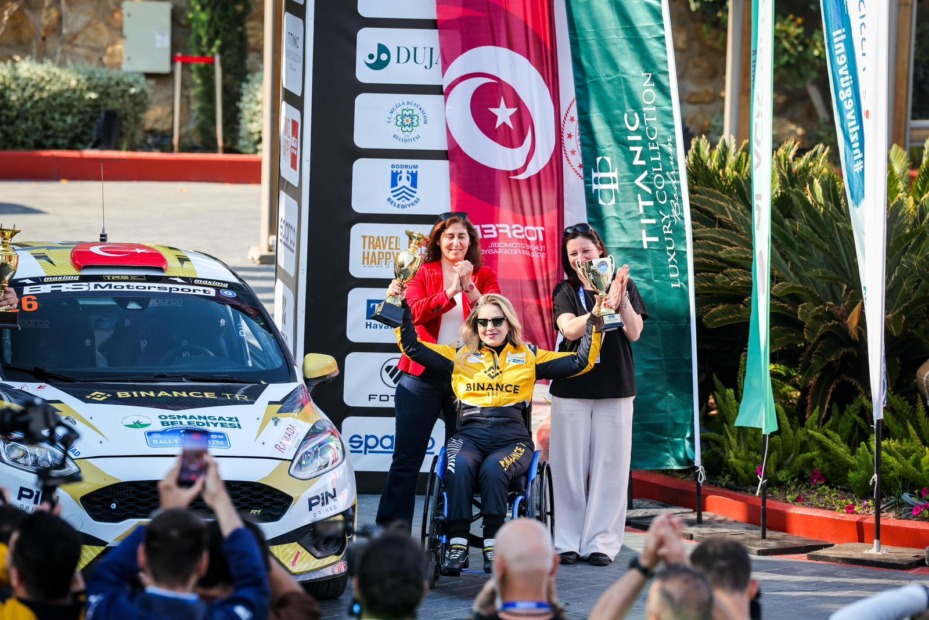 Bodrum Rallisi’nde Kübra Denizci Keskin Rüzgarı