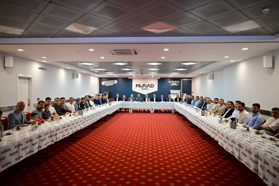 MÜSİAD BURSA’DA BAYRAMLAŞMA PROGRAMI YOĞUN KATILIMLA GERÇEKLEŞTİ