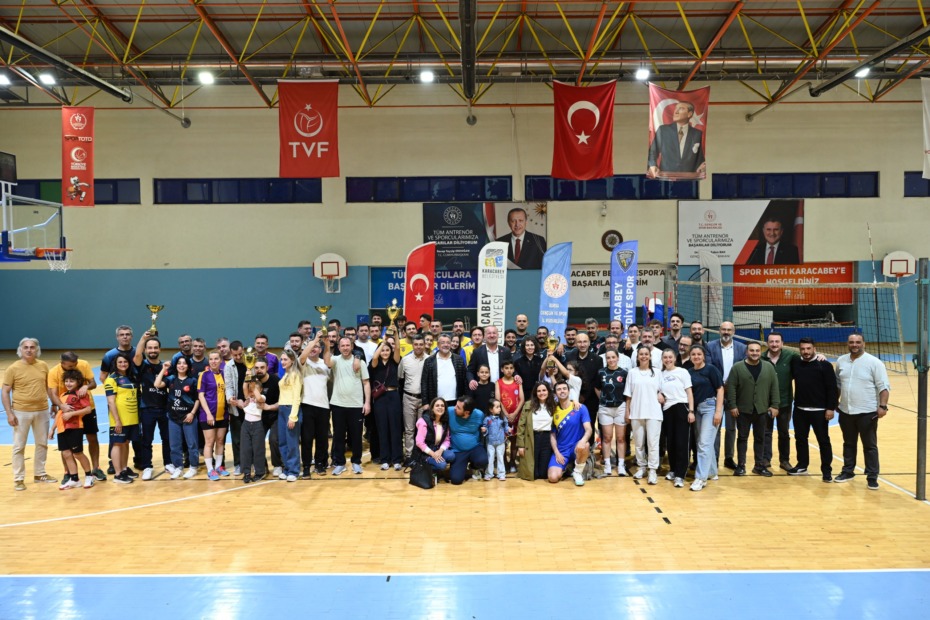 KARACABEY’DE VOLEYBOL HEYECANI ZİRVEYE ULAŞTI