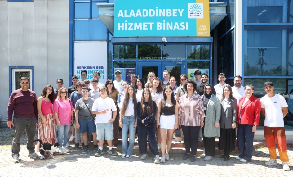 Nilüfer’in yeşil enerji vizyonu Avrupalı gençlere anlatıldı