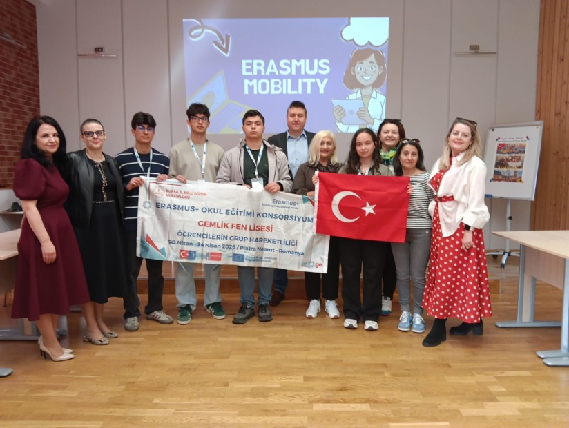 Gemlik Fen Lisesi Erasmus+ Projesiyle Avrupa’da