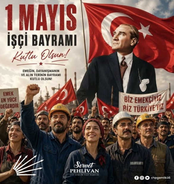 SERVET PEHLİVAN; “EMEK EN YÜCE DEĞERDİR”