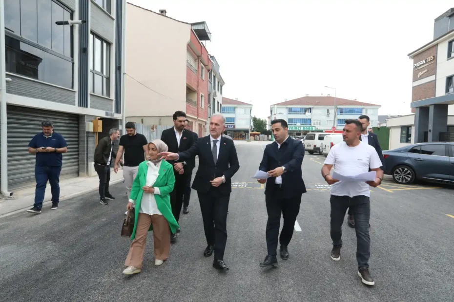 Ertuğrulgazi Mahallesinde 2 Sokakta Asfalt Çalışması Tamamlandı