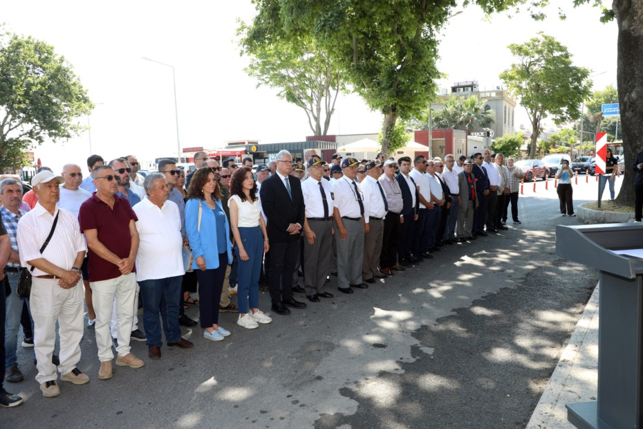 MUDANYA’DA KAHRAMAN ŞÜKRÜ ÇAVUŞ ANILDI