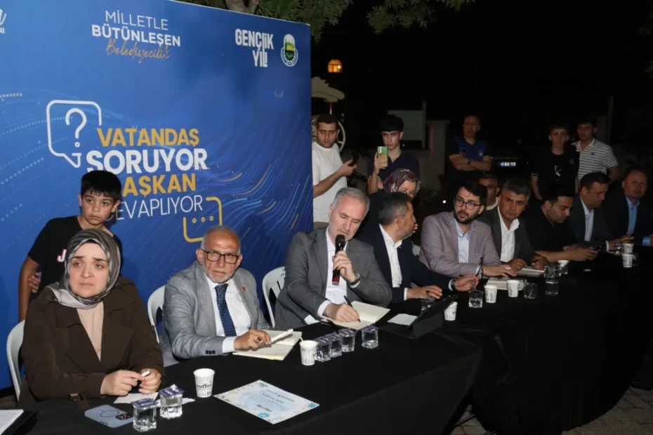 Başkan Taban Yeni Mahalle Sakinleriyle Buluştu