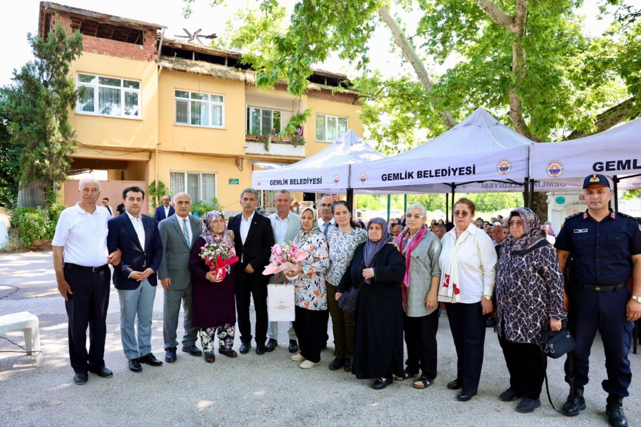 Gemlik’te Şehitler Dualarla Anıldı