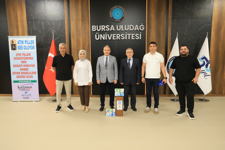 BUÜ’de “Atık piller işitme engellilere ses oluyor”