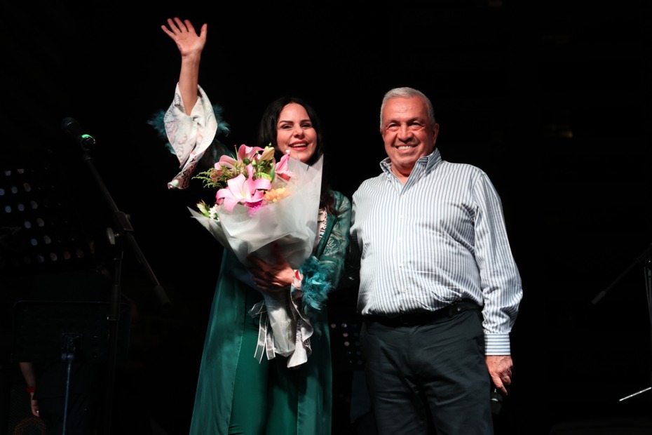 Nilüfer’de caz gecesinde Şenay Lambaoğlu sahne aldı  
