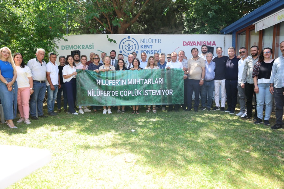 Nilüfer’de katı atık tesisine karşı tek ses: “Çöplük istemiyoruz”