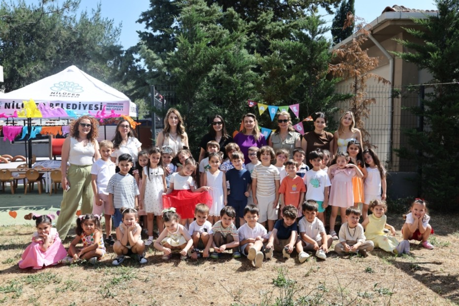 Nilüferli miniklerde karne heyecanı