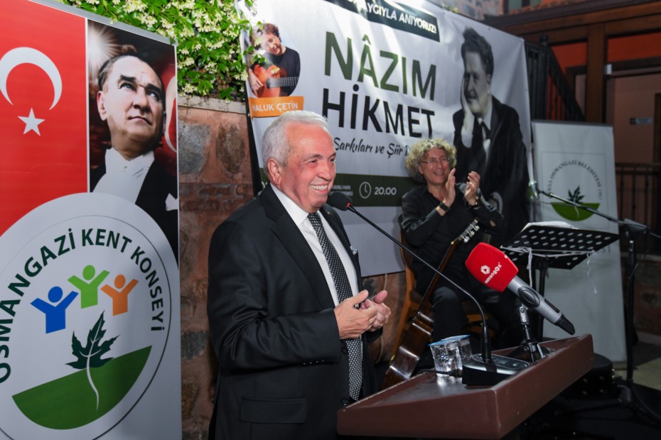 Nazım Hikmet’in Dizeleri Şadırvanlı Han’da Yankılandı