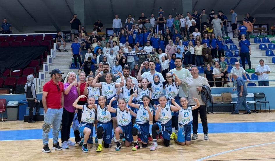 KARACABEY BELEDİYESPOR U10 KIZLARI ŞAMPİYONLUK İÇİN PARKEYE ÇIKIYOR