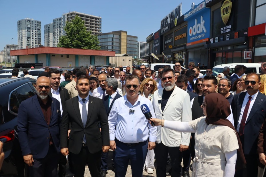 Anahtar Parti’den Küçük Sanayi’de büyük çalışma! 400 kişilik ekiple 4 bin esnaf ziyaret edildi