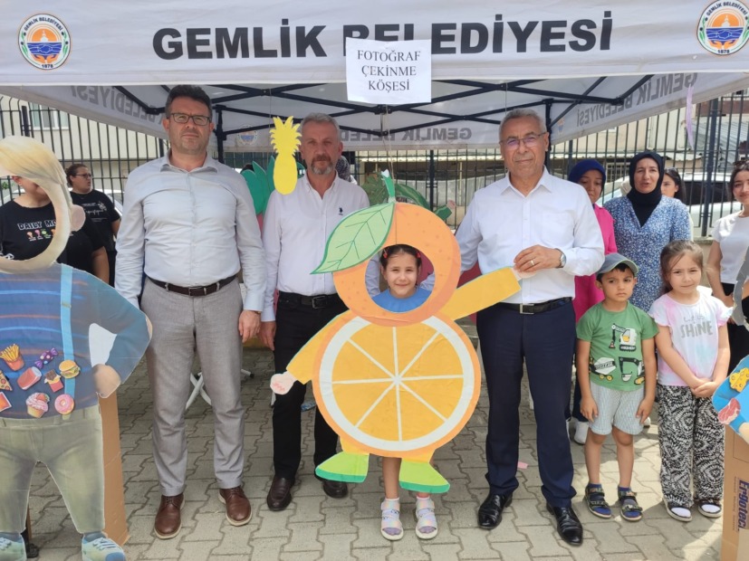 Gemlik’te Sağlıklı Beslenme Şenliği Renkli Görüntülere Sahne Oldu