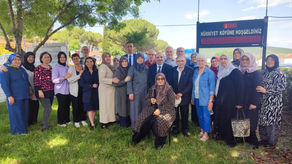 59 YILLIK KOOPERATİFTE TEK YÜREK: HÜRRİYET KÖYÜ’NDE SEVİM ÜSTÜN YENİDEN BAŞKAN