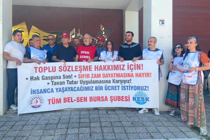 Tüm Bel-Sen üyeleri Gemlik Belediyesine seslendi: “Sözleşmeye Uyun!”