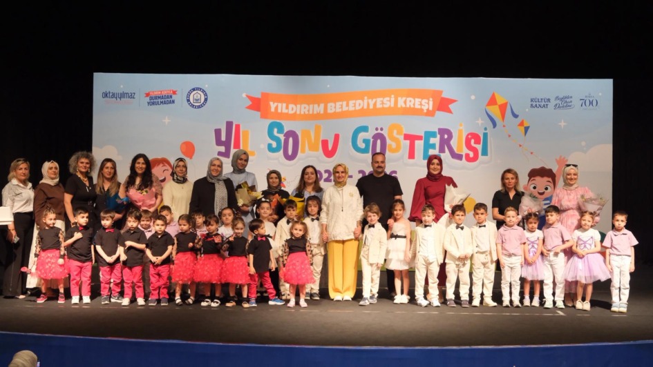 YILDIRIM’DA MİNİKLERİN MEZUNİYET COŞKUSU