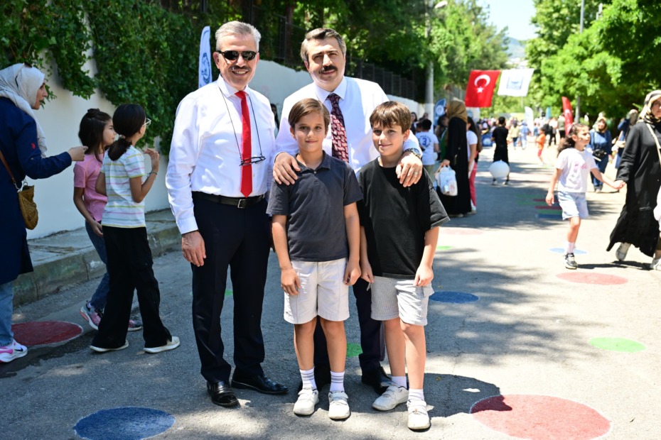 YILDIRIM’DA SOKAKLAR ÇOCUKLAR İÇİN DÖNÜŞÜYOR