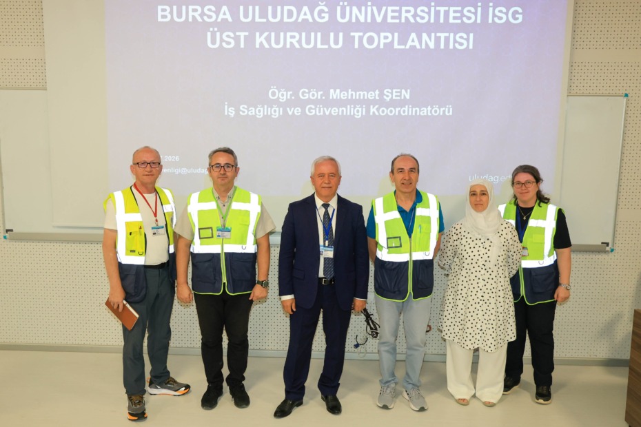 BUÜ İSG Üst Kurulu Toplantısı gerçekleştirildi