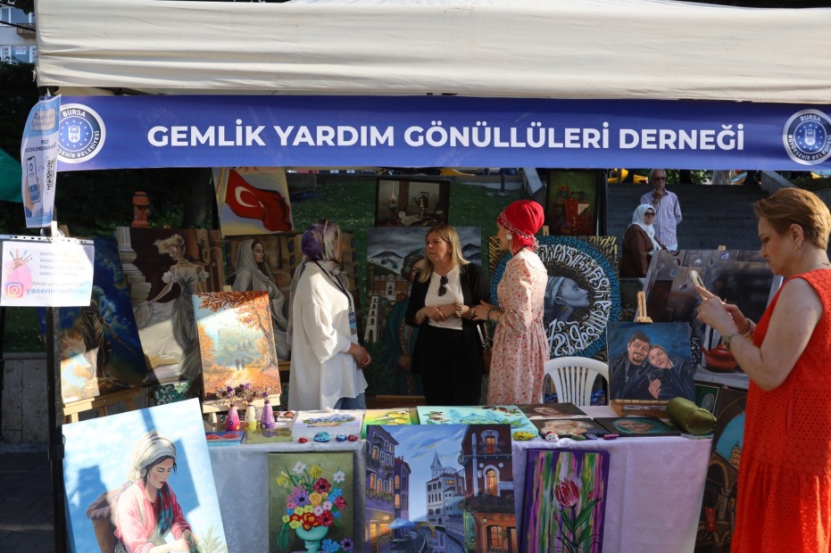 ‘’MEYDAN KADINLARIN’’ PAZARINA BÜYÜK İLGİ