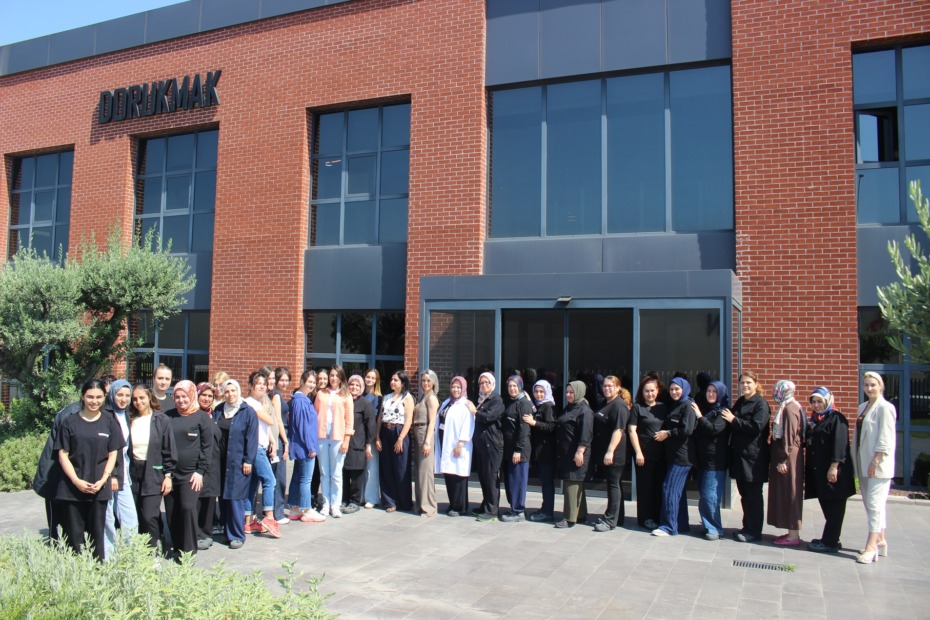DORUKMAK’TA KADIN EMEĞİ ÜRETİME GÜÇ KATIYOR