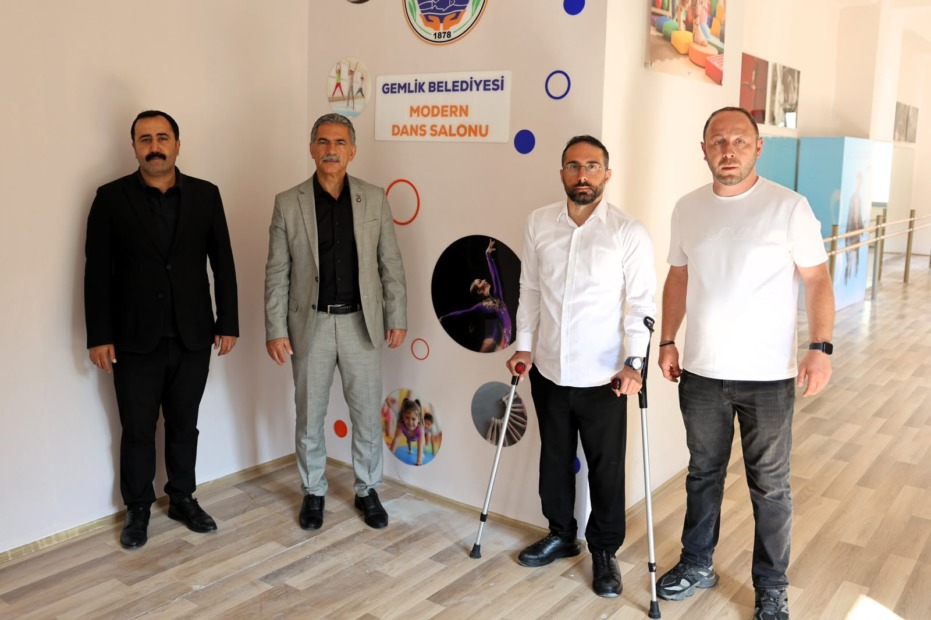 Gemlik Belediyesinden Modern Dans Salonu