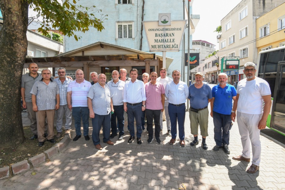 Başkan Aydın’dan Yerinde Yönetim, Yerinde Çözüm