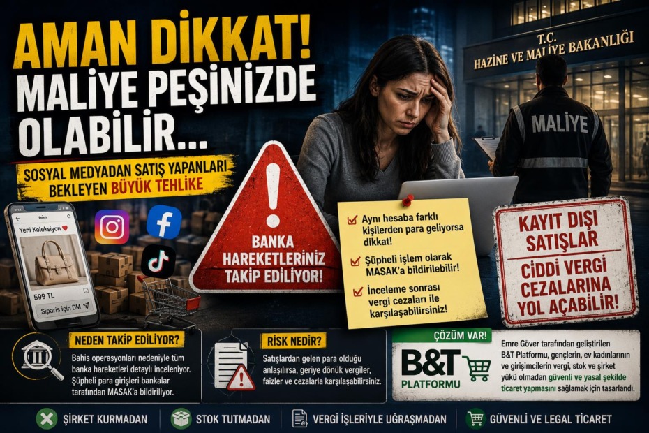 Sosyal Medyadan Satış Yapanları Bekleyen Büyük Tehlike