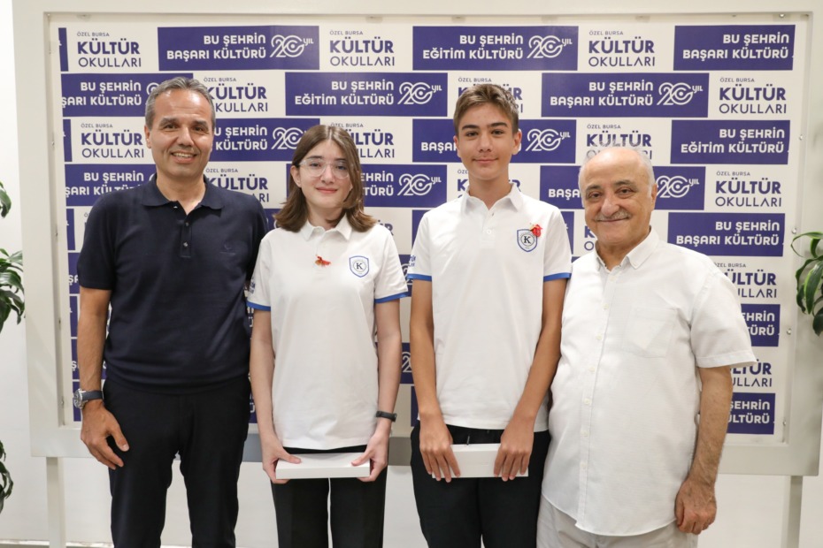KÜLTÜR OKULLARI LGS ŞAMPİYONLARINI ÖDÜLLENDİRDİ