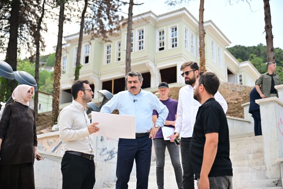 FEVZİYE PARKI VE TARİHİ KÖŞKTE GERİ SAYIM BAŞLADI