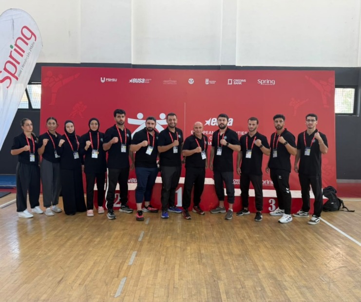 BUÜ sporcularından Avrupa’da 7 madalya