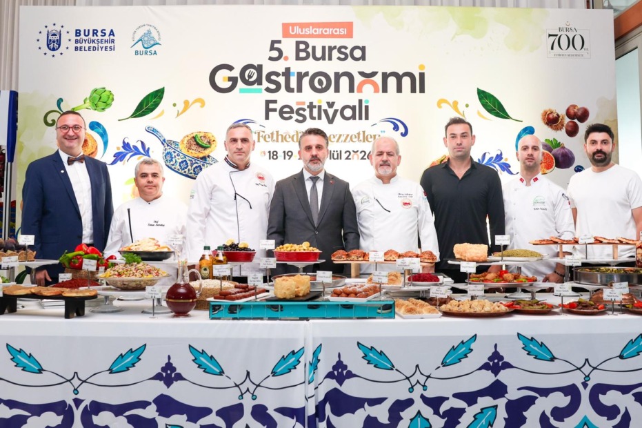 Uluslararası 5. Bursa Gastronomi Festivali “Fetheden Lezzetler”le geliyor