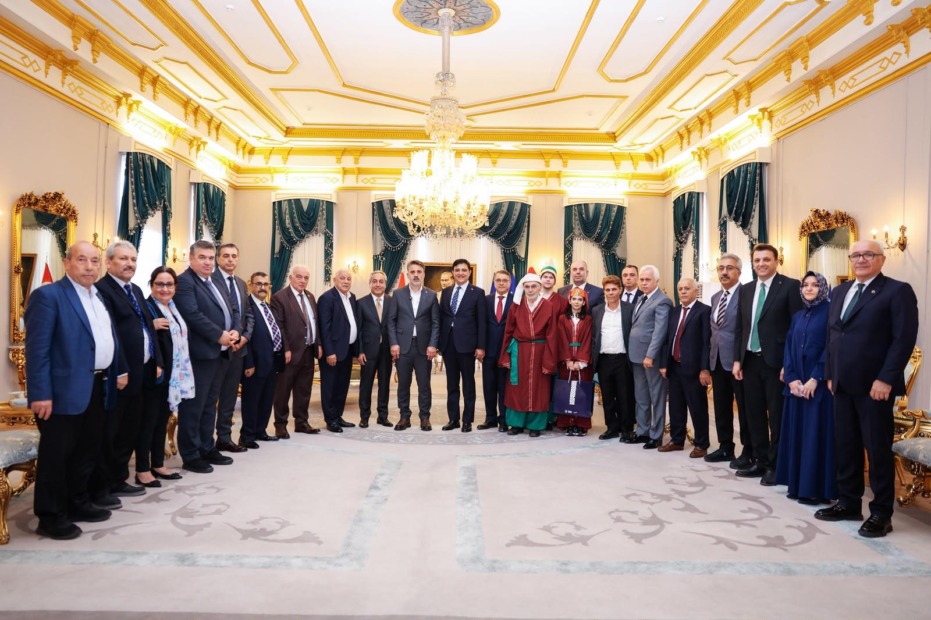 Başkan Vekili Biba ahileri ağırladı